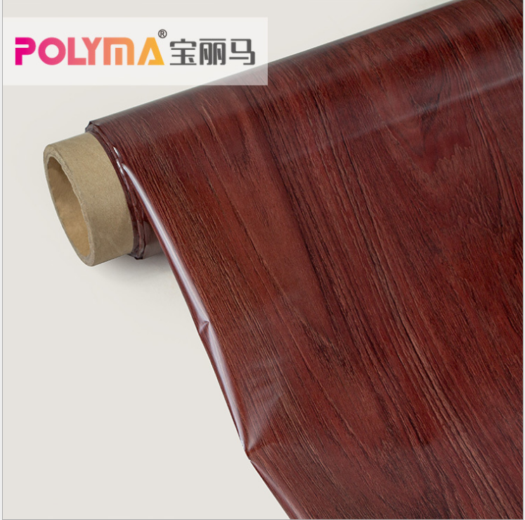 What is the process of Polyma PET thermal transfer film?
